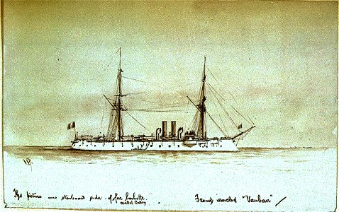 French ironclad 'Vauban' RMG PU0306
