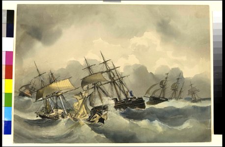 French ironclad in collision RMG PY8380
