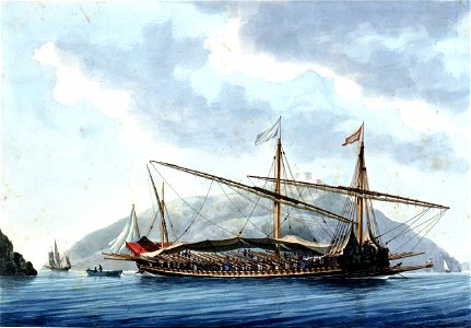 French galley at Marseilles RMG PX9744