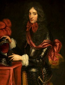 French School - Portrait of an Unknown Man in Armour (a member of the Churchill family^) - 932331 - National Trust
