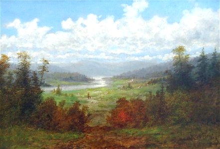 'Linville River Landscape' by William Charles Anthony Frerichs