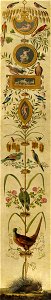 French School - Panel of Birds, Animals and Cameos Set in a Stylised Tree or Plant - 207803 - National Trust