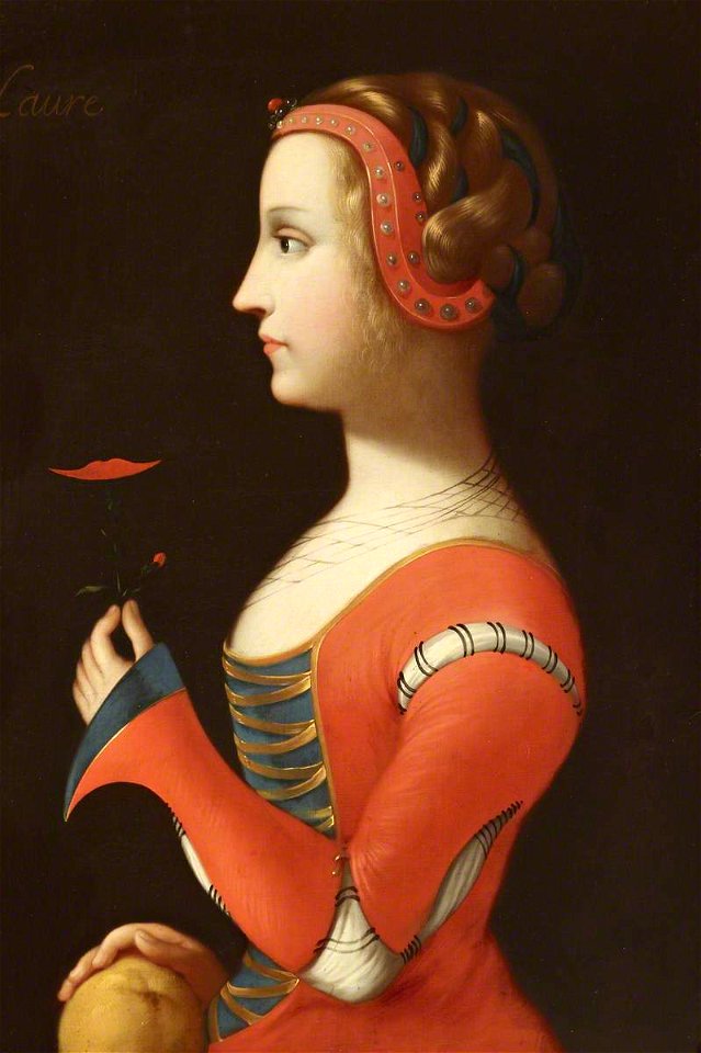 French School - Laure ('Laura') de Noves (d.1348), Wife of Hugues de Sade - 851991 - National Trust