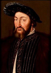 French School Portrait of Francis I of France c. 1530