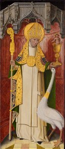 French School - Altarpiece from Thuison-les-Abbeville, Saint Hugh of Lincoln - 1933.1060 - Art Institute of Chicago