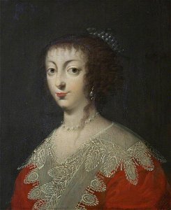French School - Supposed Portrait of Henrietta Maria (1609–1669) - 1401274 - National Trust