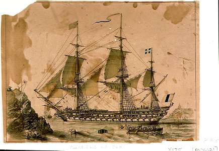 French Ship ab 1820 RMG PU6121