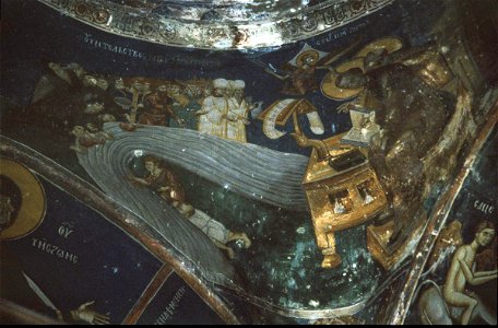 Frescos from the Michael the Archangel Church of Lesnovo 012