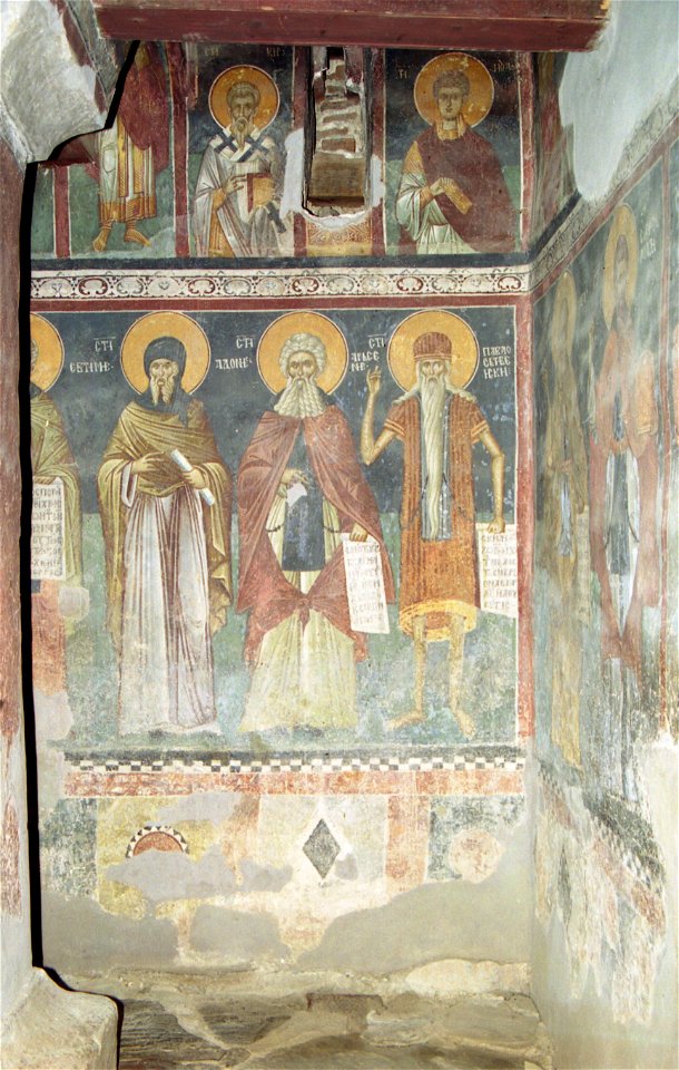 Frescos from the Church of the Presentation of Virgin Mary in Kucevište 017
