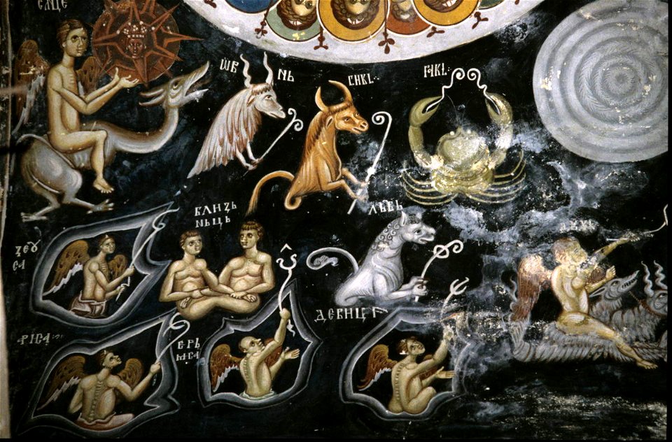 Frescos from the Michael the Archangel Church of Lesnovo 01