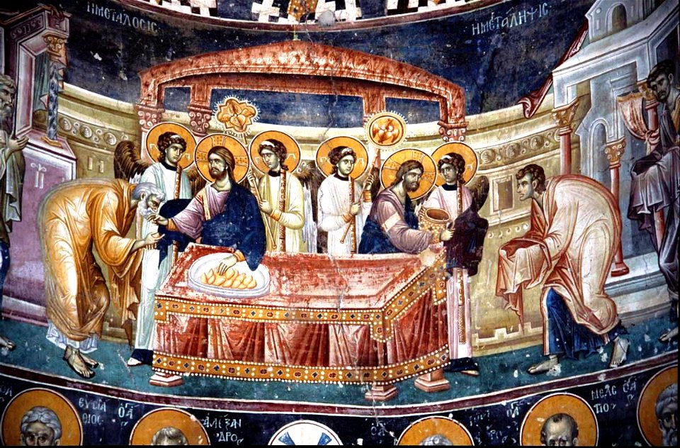 Frescos in St. George's Church (Staro Nagoricane) 0121