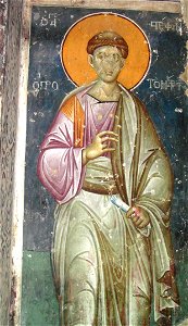 Frescos in St. George's Church (Staro Nagoricane) 048