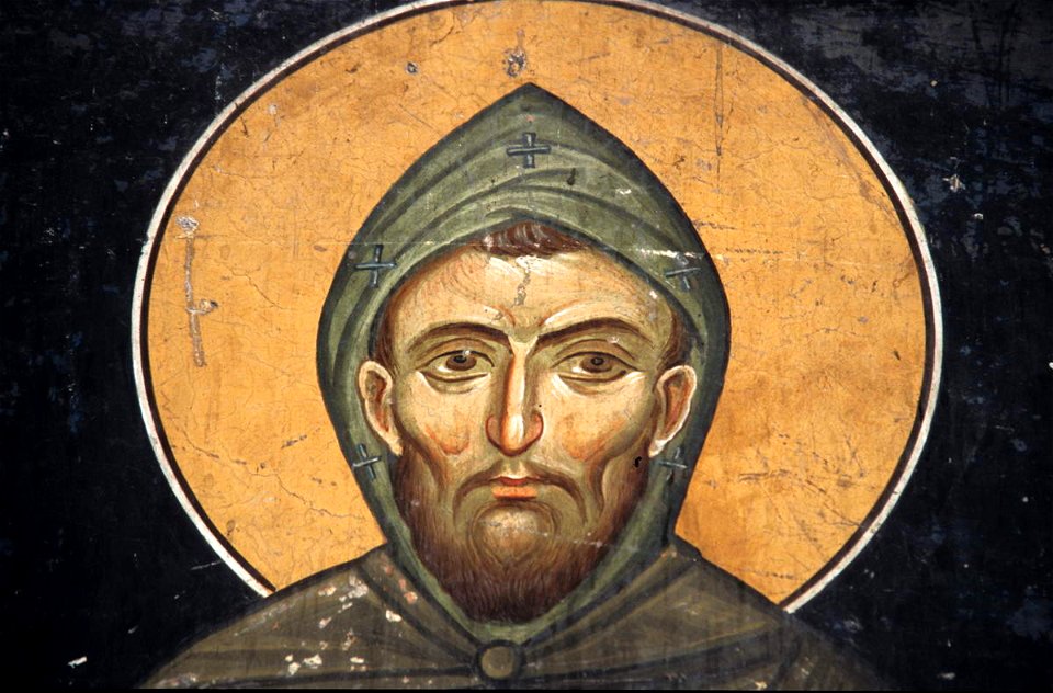 Frescos from the Michael the Archangel Church of Lesnovo 05