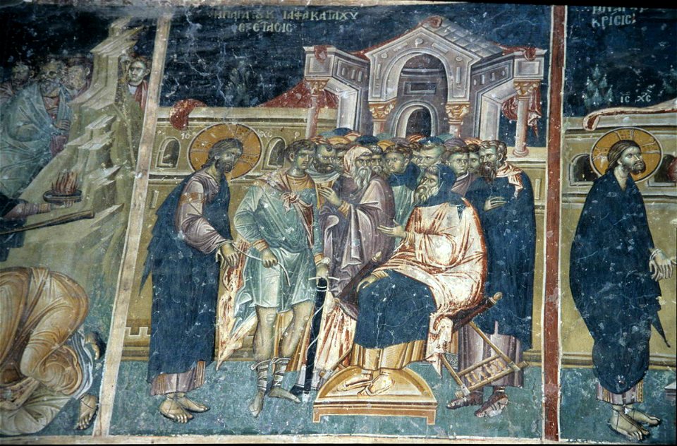 Frescos in St. George's Church (Staro Nagoricane) 0117