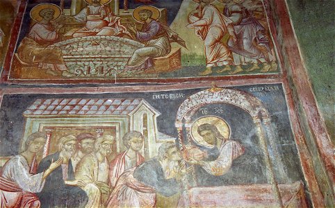 Frescos from the Church of the Presentation of Virgin Mary in Kucevište 098