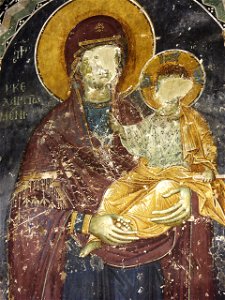 Frescos in St. George's Church (Staro Nagoricane) 065