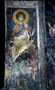Frescos in St. George's Church (Staro Nagoricane) 0122