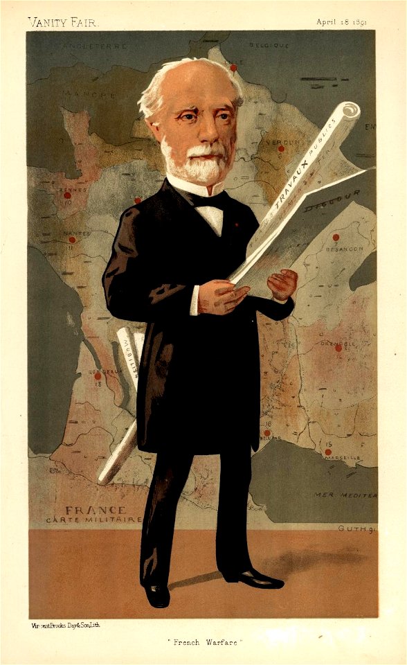Charles de Freycinet Vanity Fair 18 April 1891