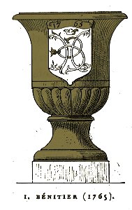 Fresnoy église bénitier 00021