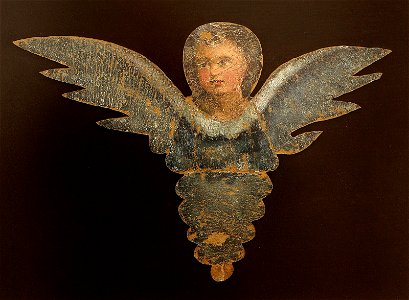 Freska z angelom