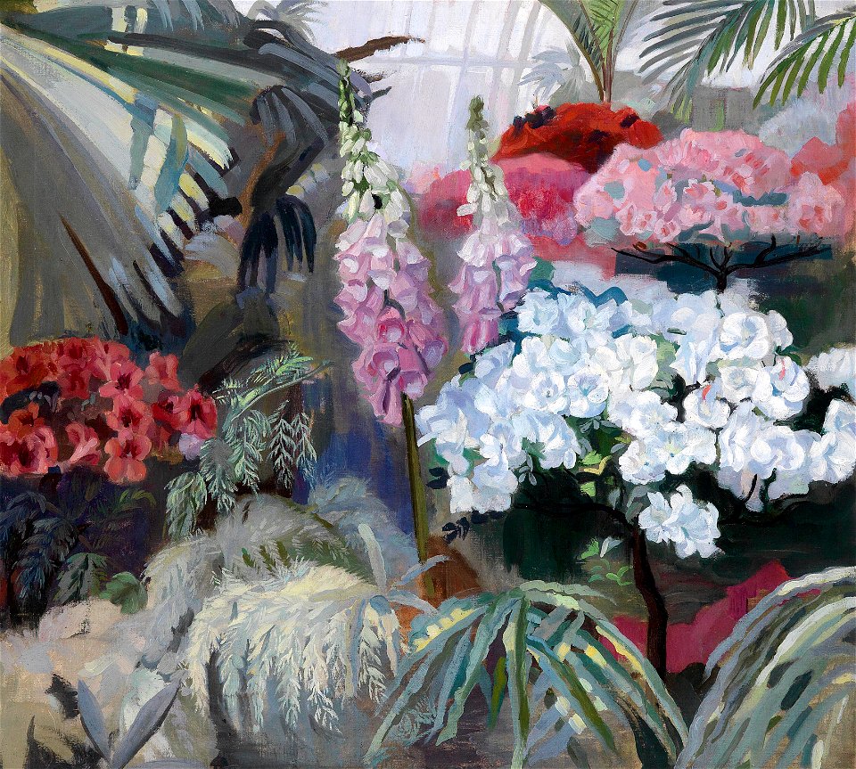 Frida Weiß Motiv aus dem Palmenhaus in Schönbrunn