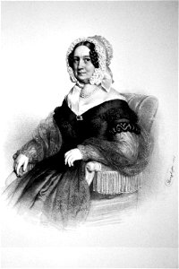 Friederike Porges von Portheim Litho