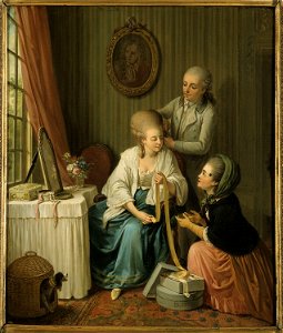 Freudenberger, Sigmund - La Marchande de rubans - J 34 - Musée Cognacq-Jay