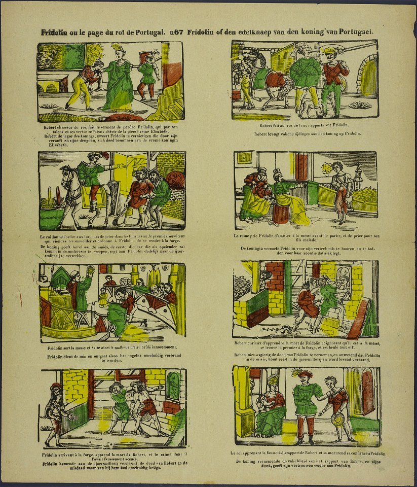 Fridolin ou le page du roi de Portugal-Catchpenny print-Borms 0589