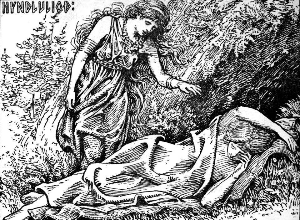 Freyja awakes Hyndla