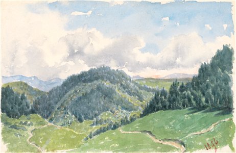 Friedrich Carl von Scheidlin - Mountain Landscape - K 265 - Slovak National Gallery