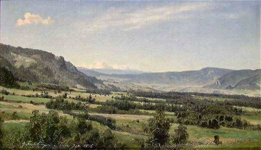 Joachim Frich - View of the Lier Valley - NG.M.03613 - National Museum of Art, Architecture and Design
