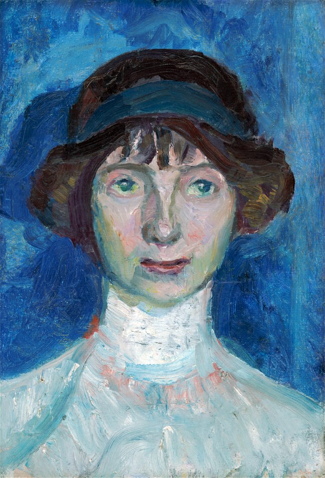 Frida Konstantin - Portrait of Margita Czóbel - O 5080 - Slovak National Gallery