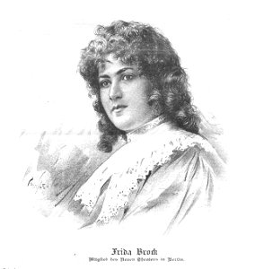 Frida Brock 1898 Vilimek