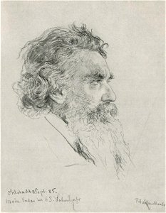Friedrich August von Kaulbach - Mein Vater Friedrich Kaulbach, September 1885