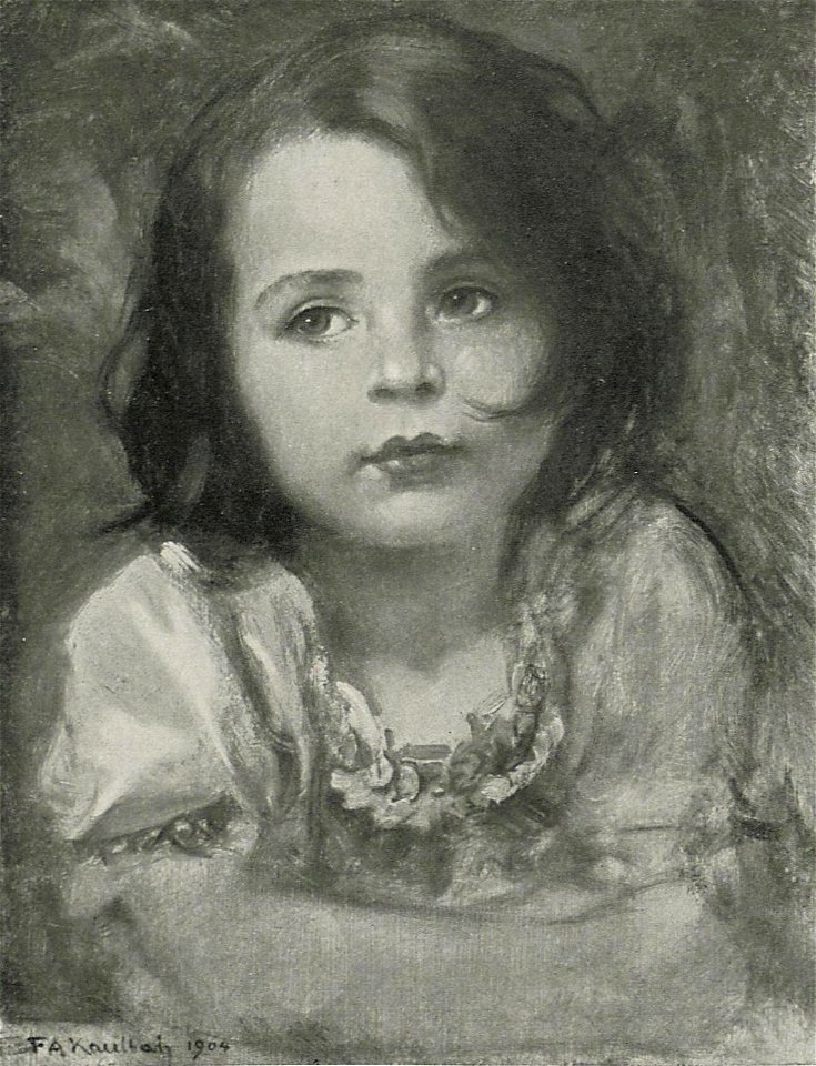 Friedrich August von Kaulbach - Kinderbildnis, 1906