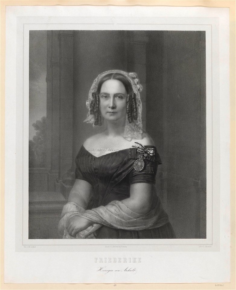 Friederike (Princess, Duchess of Anhalt-Dessau)