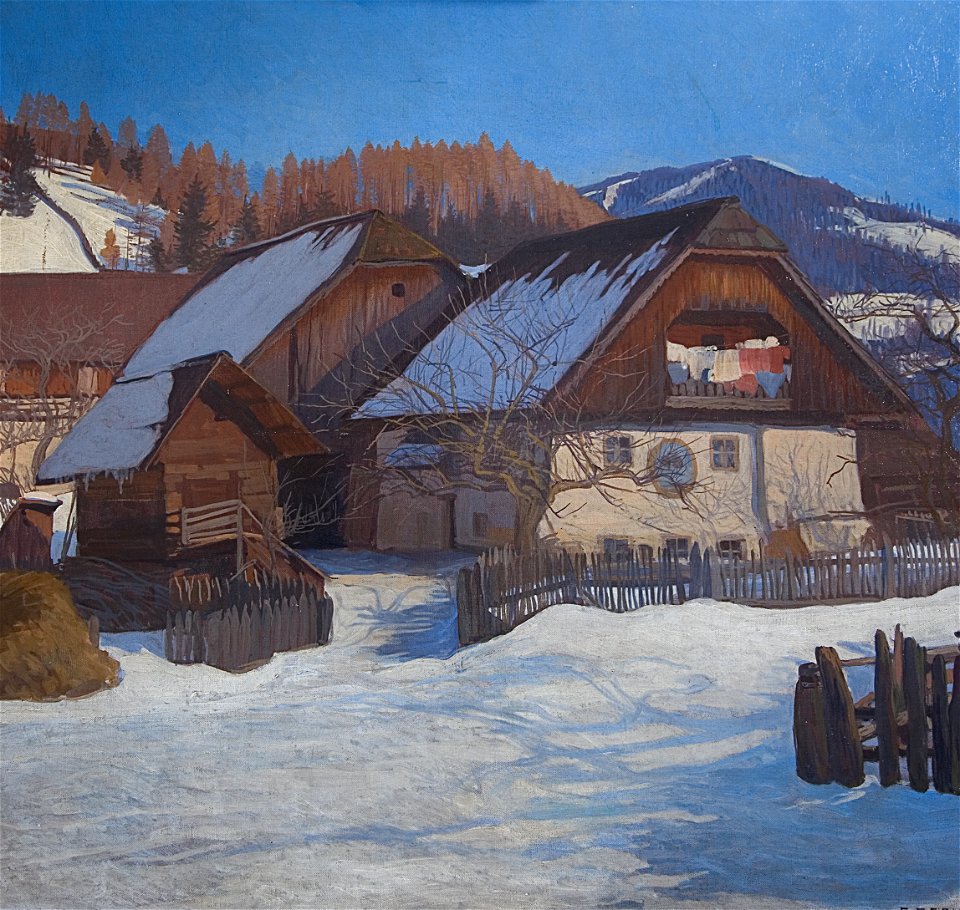 Friedrich Beck - Bauernhaus - 1676 - Österreichische Galerie Belvedere