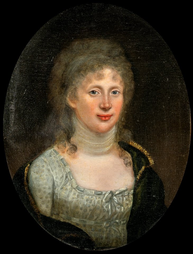 Friederike J Lisiewska Portrait Osiander Luise