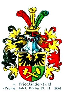 Friedlaender-Fuld-Wappen AMH
