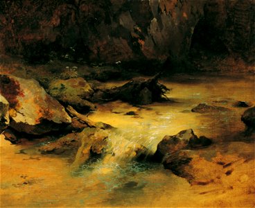 Friedrich August Mathias Gauermann - Wildbach - 5252 - Österreichische Galerie Belvedere