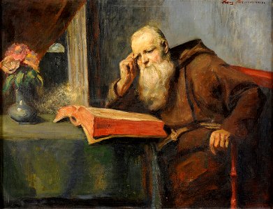 Friedrich Adolf Hornemann Lesender Mönch