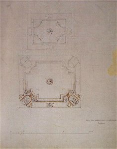 Friedrich August Stüler - Lapislazulizimmer - Decke