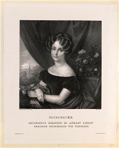 Friederike (Princess, Duchess of Anhalt-Dessau, Consort of Leopold, Duke of Anhalt-Dessau, Daughter of Ludwig, Prince of Prussia)