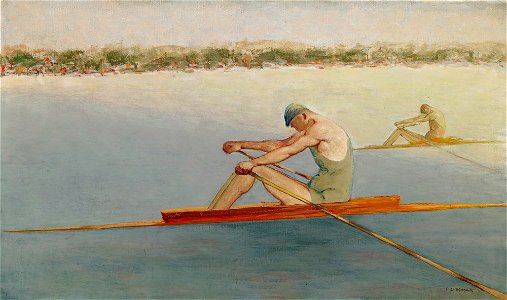 'Scullers' by Arnold Aaron Friedman, c. 1930-33