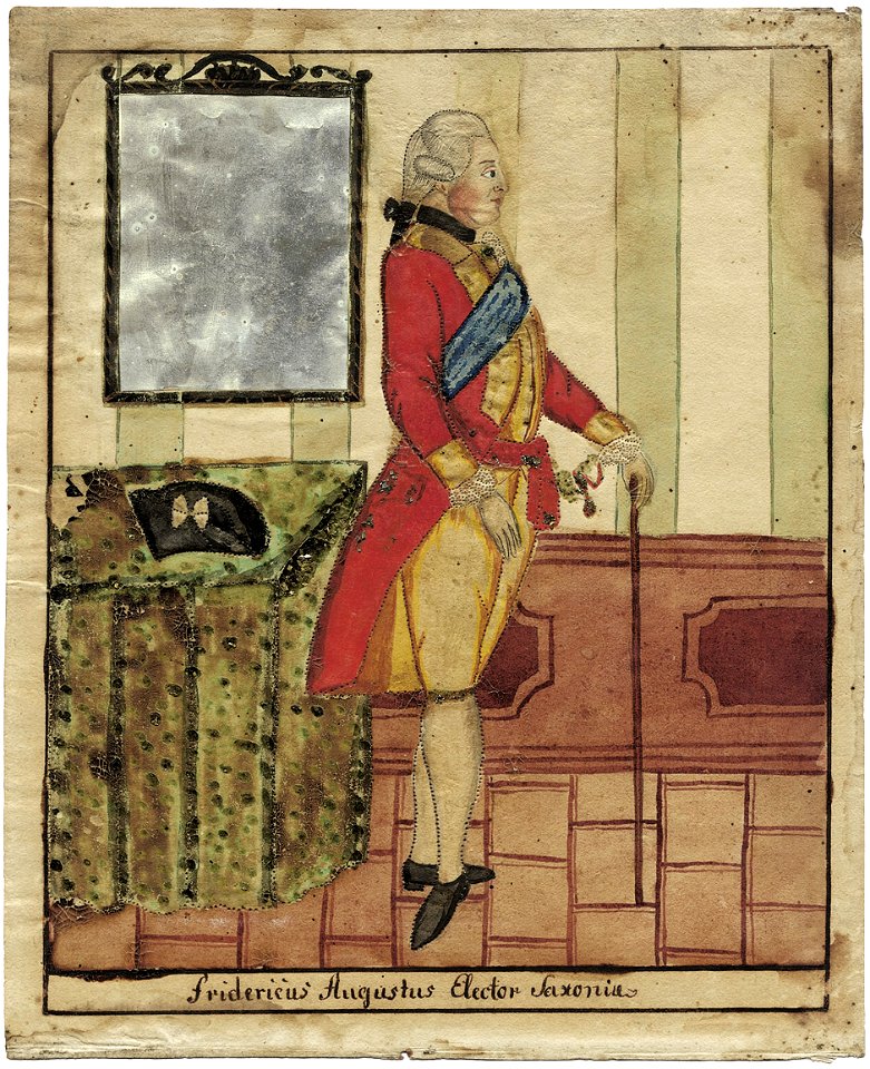Friedrich August von Sachsen in Galauniform