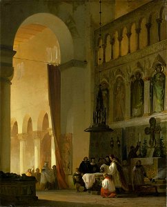 Friedrich Carl Mayer Taufe eines Kindes