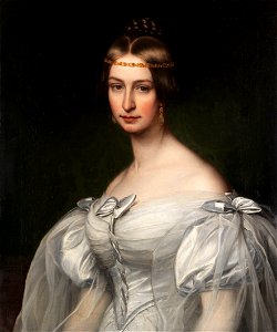 Friedrich Dürck Bildnis der Caroline Krafft 1835