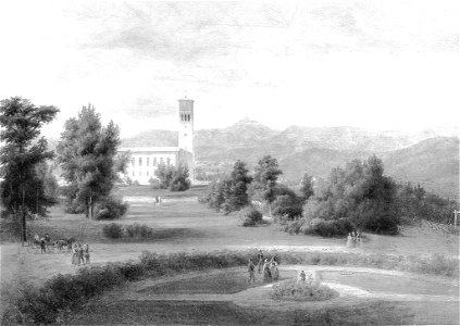 Aussicht aus dem Schloss Erdmannsdorf-C159