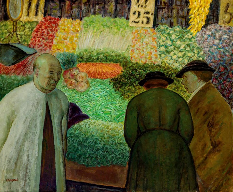 The Vegetable Stand by Arnold Aaron Friedman