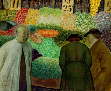 The Vegetable Stand by Arnold Aaron Friedman